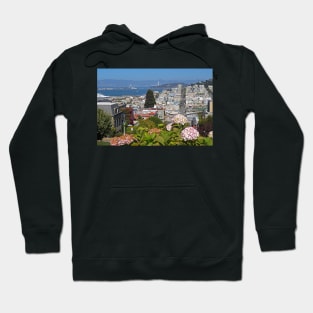 The view from Lombard Street San Francisco CA Hoodie